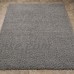 Ottomanson Solid Contemporary Living and Bedroom Soft Shaggy Area and Runner Rugs   